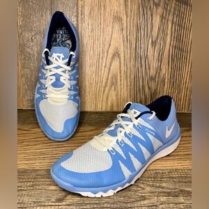 Nike Shoes Free 5.0 V6 Amp UNC North Carolina Tarheels 723939-402 Men’s Size 10!
